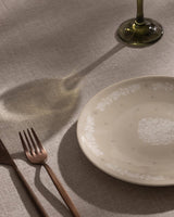 New Bone Porcelain Dessert Plate Set - Elegant Brigitte Design - TryAladdin