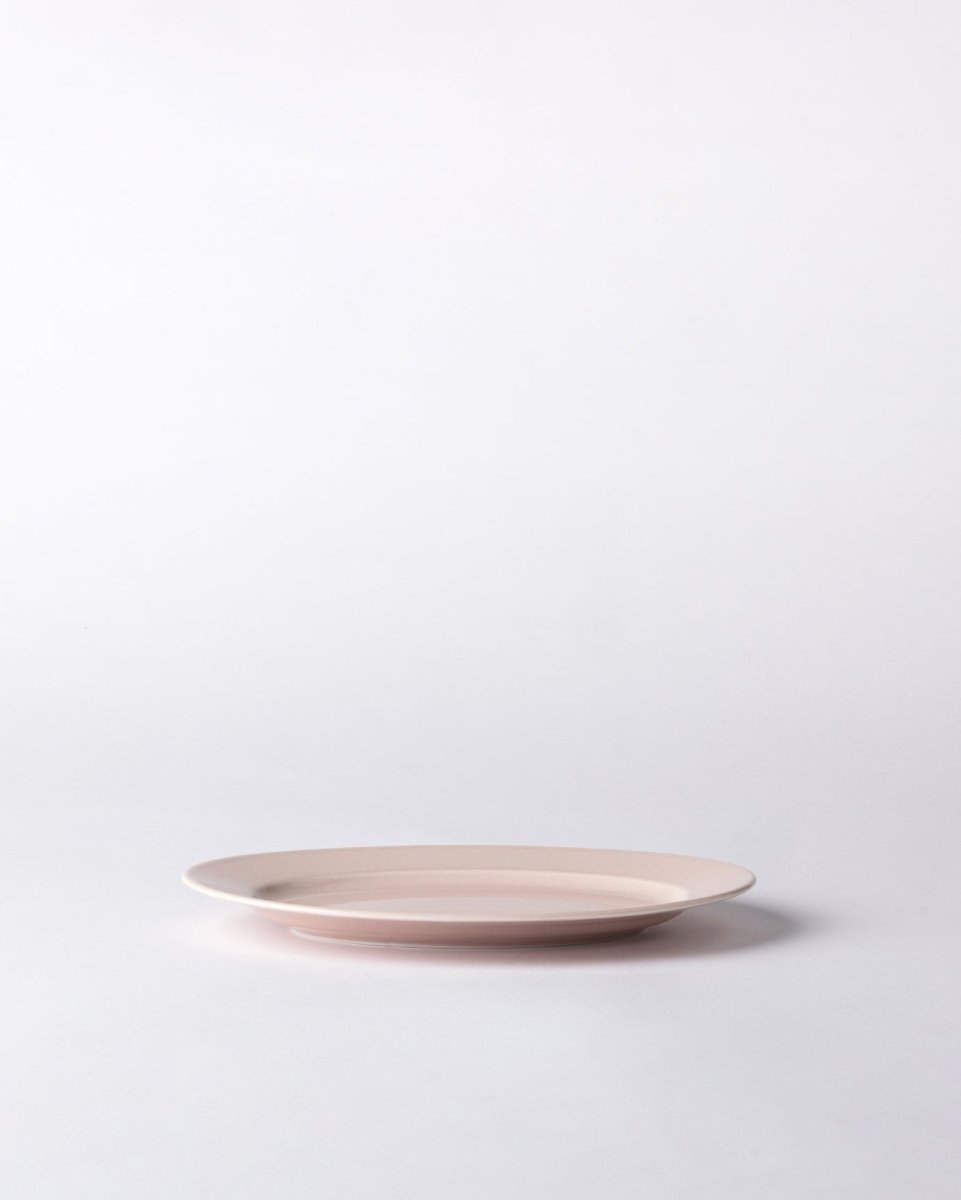 New Bone Porcelain Oval Plate - Elegant Nuit Design - TryAladdin