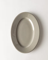 New Bone Porcelain Oval Plate - Modern Elegance - TryAladdin