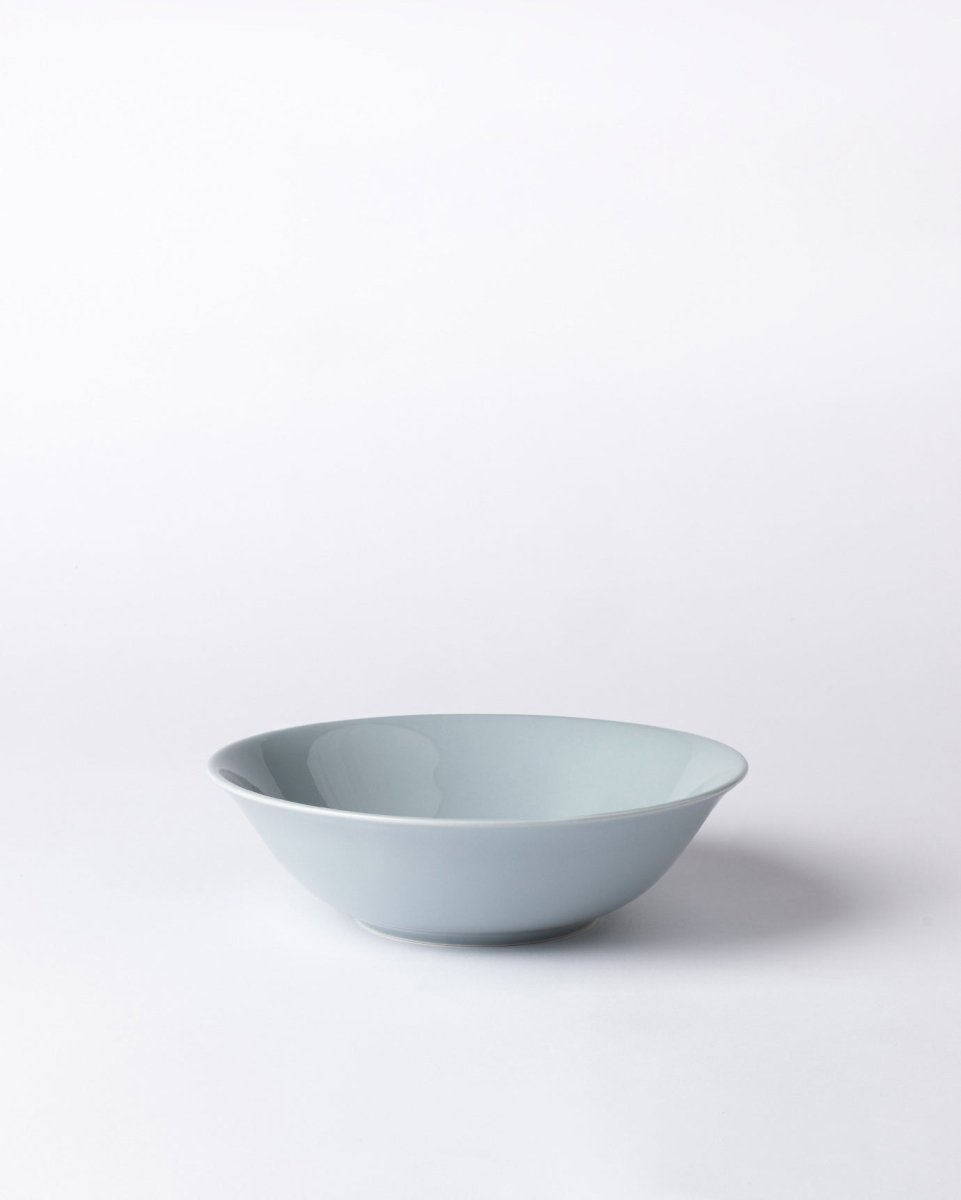 New Bone Porcelain Salad Bowl - Modern Vole Design - TryAladdin