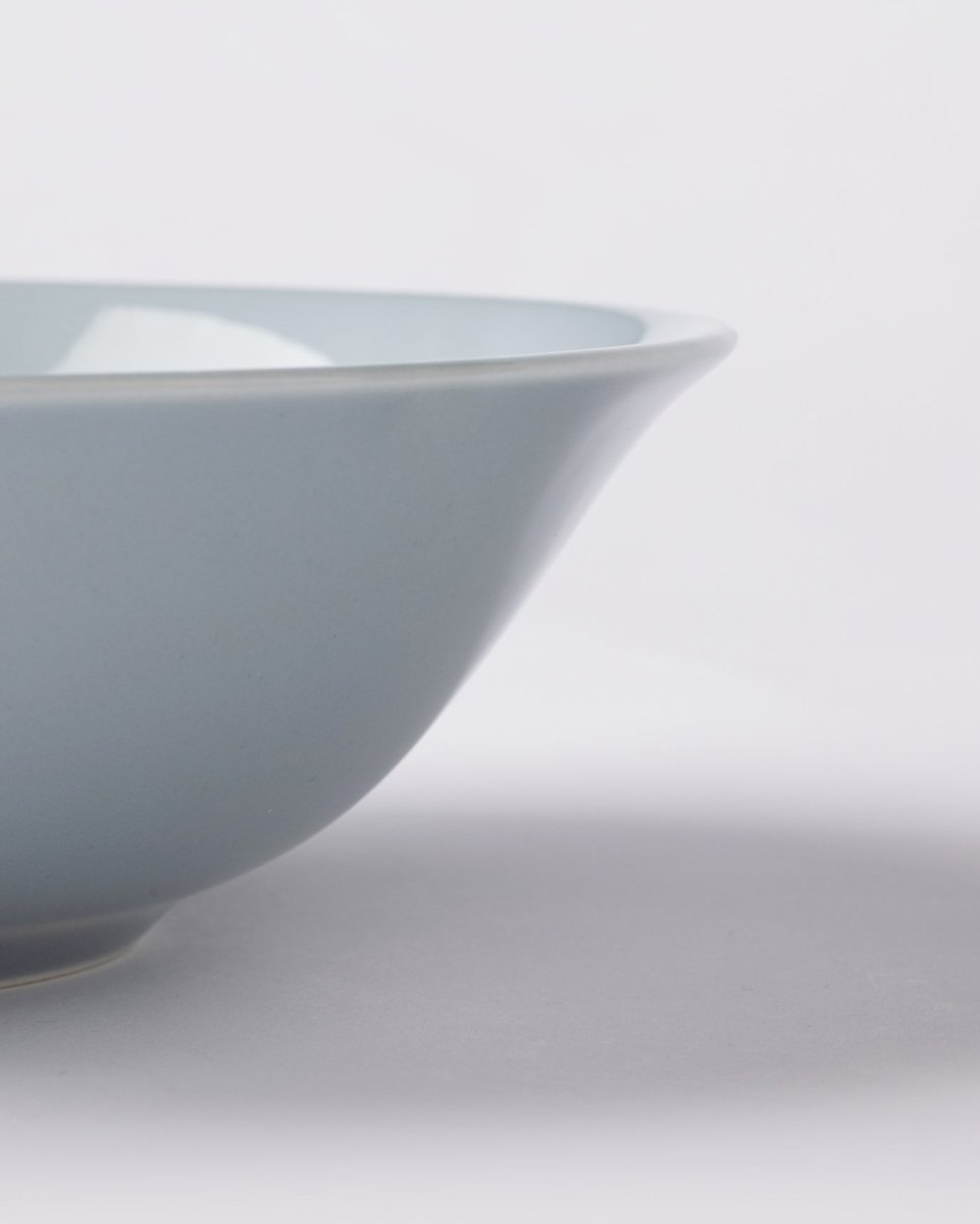 New Bone Porcelain Salad Bowl - Modern Vole Design - TryAladdin