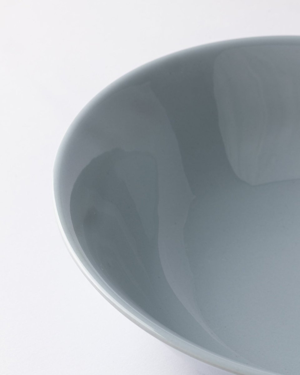 New Bone Porcelain Salad Bowl - Modern Vole Design - TryAladdin