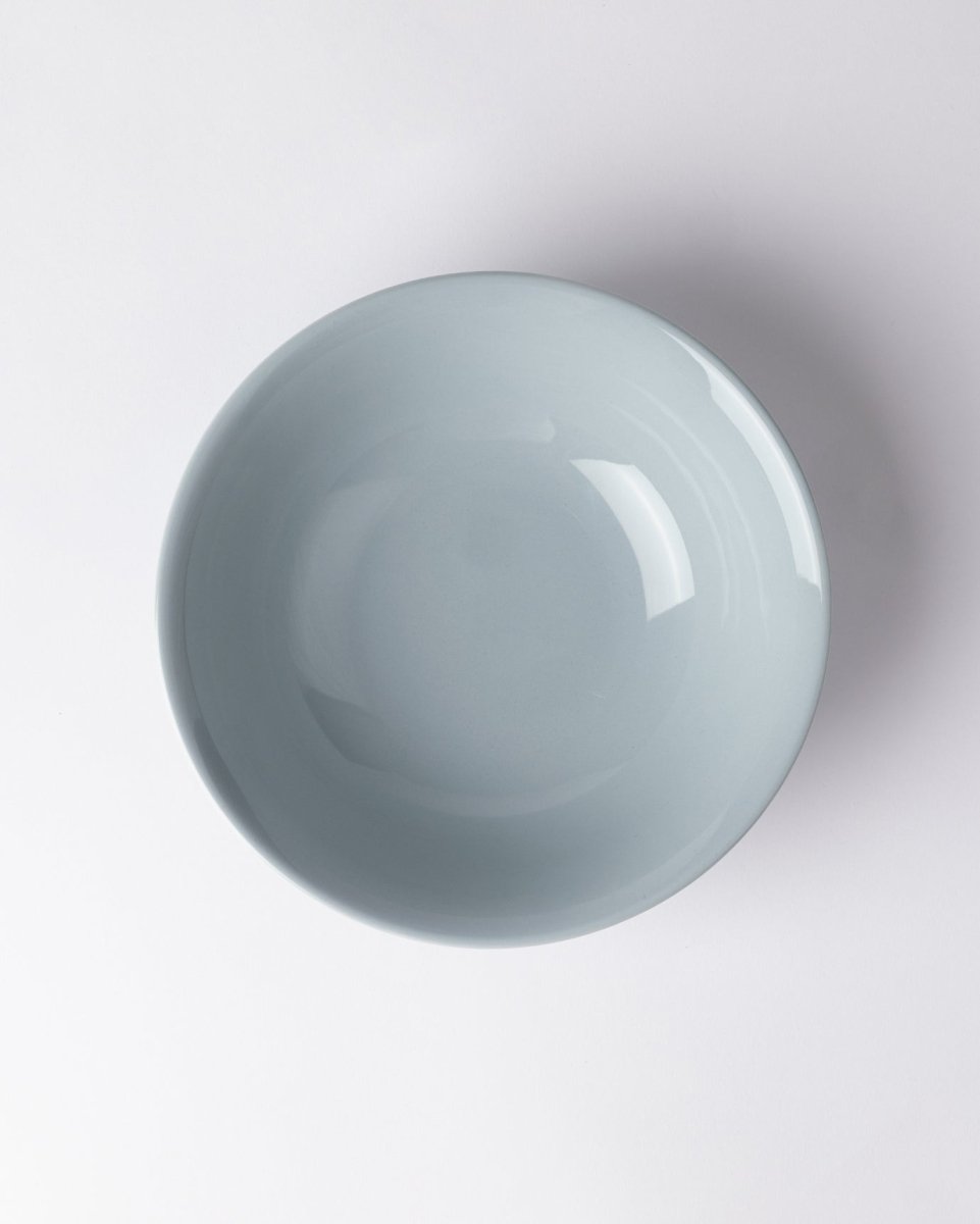 New Bone Porcelain Salad Bowl - Modern Vole Design - TryAladdin