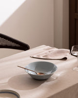 New Bone Porcelain Salad Bowl - Modern Vole Design - TryAladdin