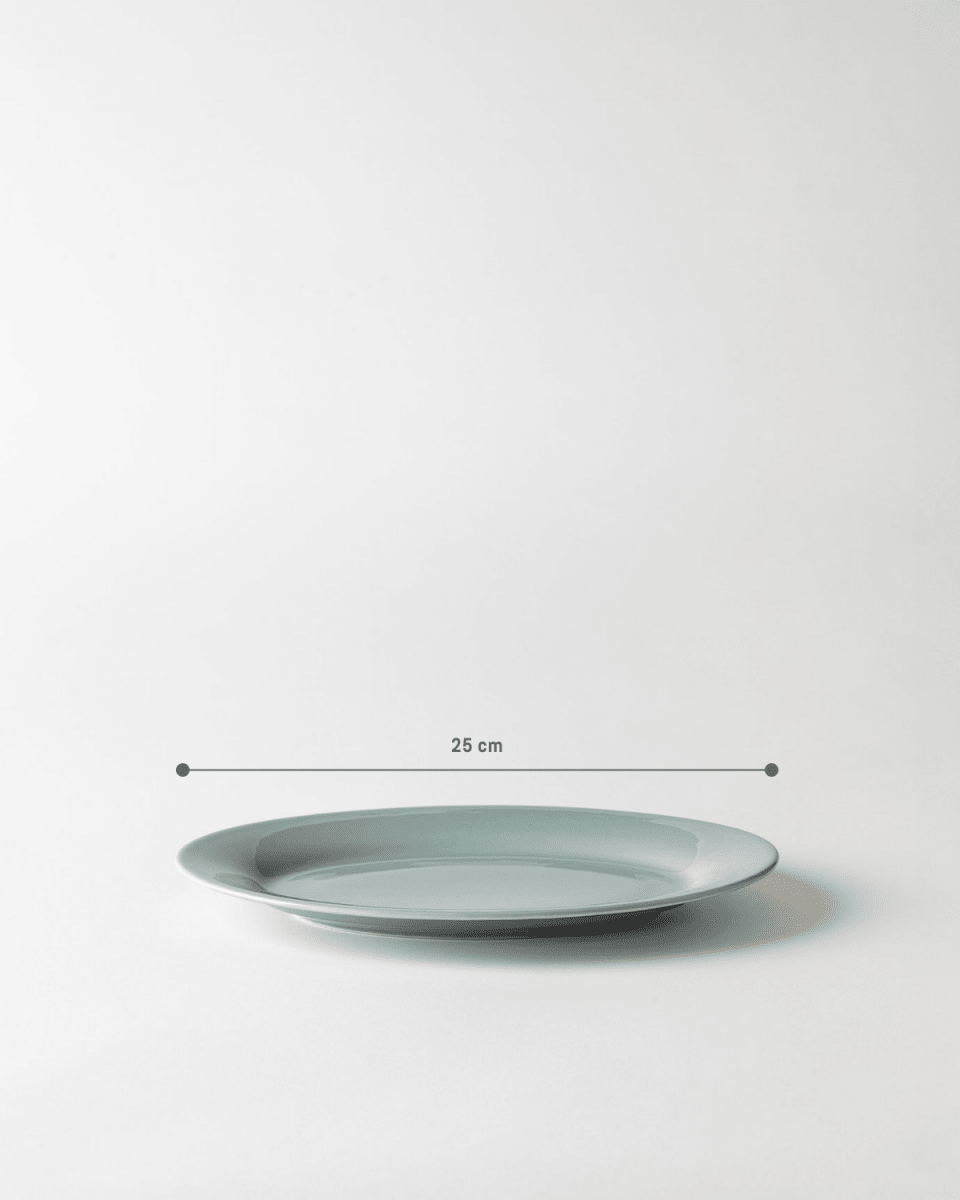 New Bone Porcelain Serving Plate - Cielo Collection - TryAladdin