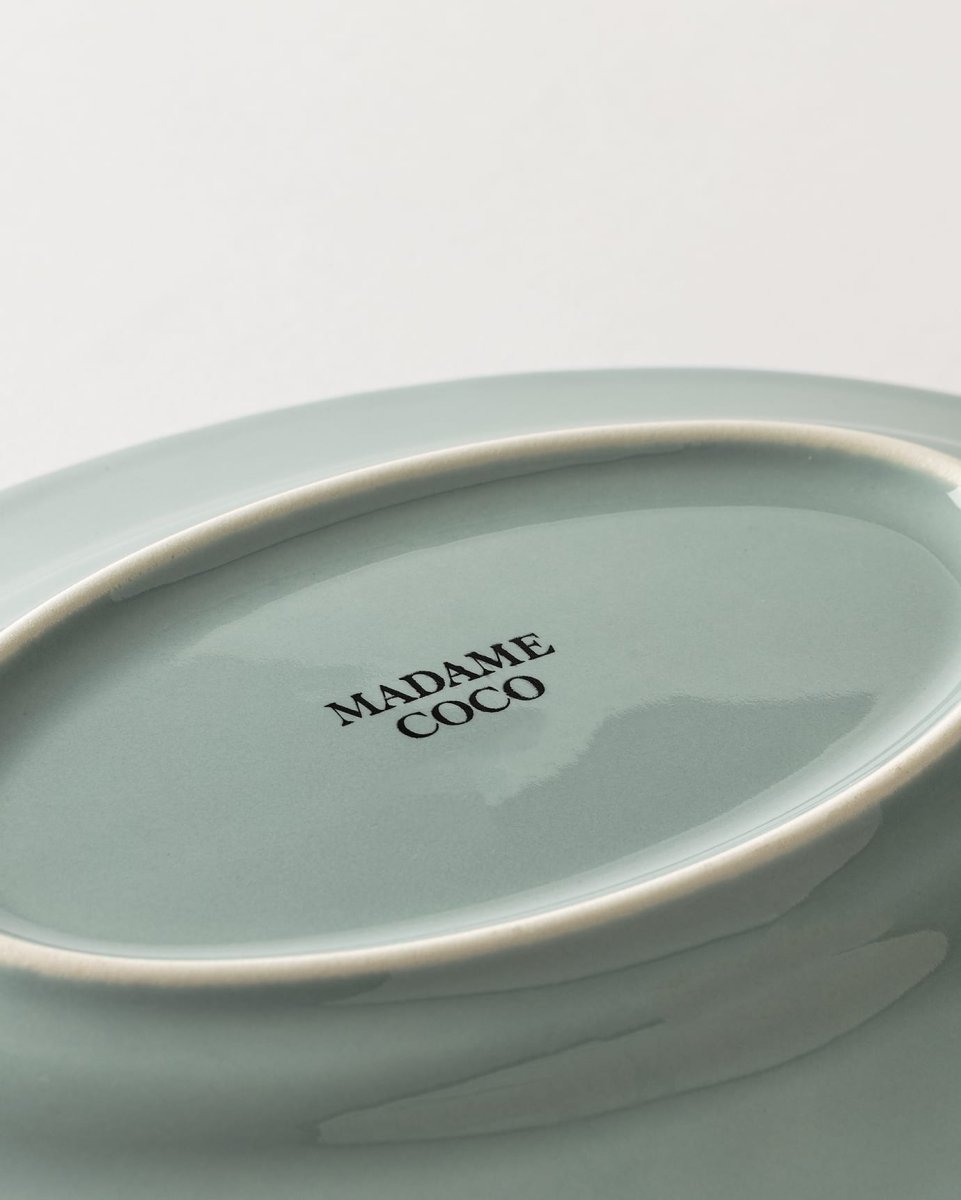 New Bone Porcelain Serving Plate - Cielo Collection - TryAladdin
