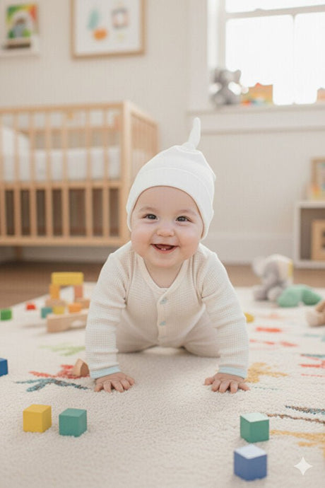 Newborn 100% Cotton Extra Soft Breathable Baby Hat - TryAladdin