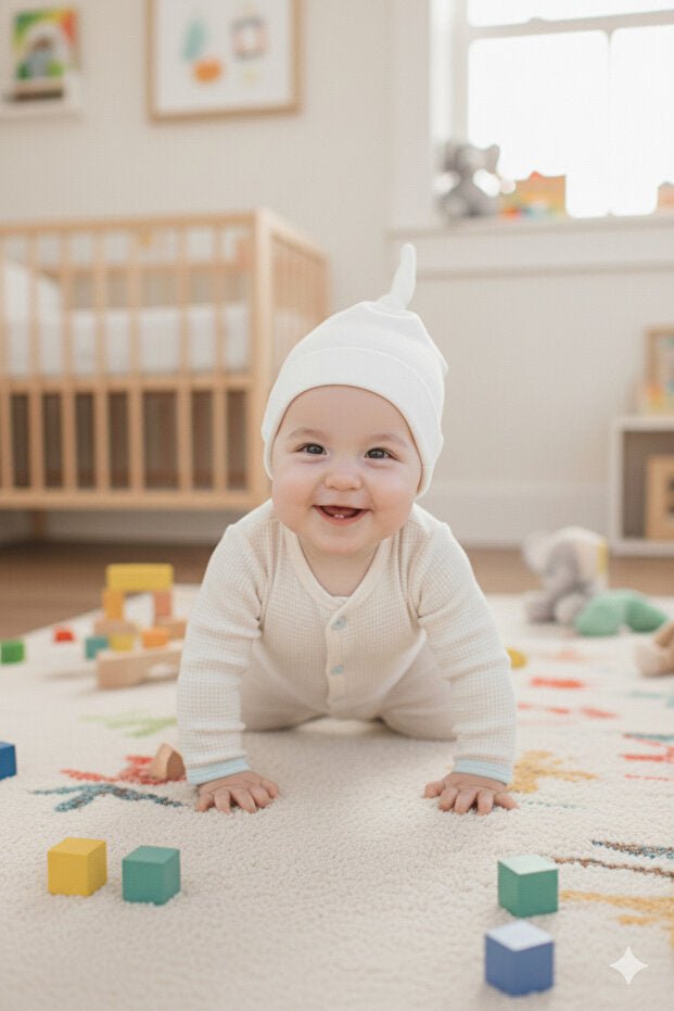 Newborn 100% Cotton Extra Soft Breathable Baby Hat - TryAladdin