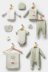 Newborn Baby Bodysuit Gift Set - 10 - Piece Set - TryAladdin