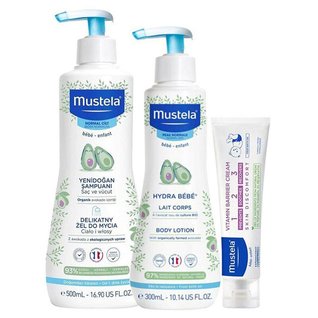 Newborn & Baby Daily Care Set - Gentle Cleansing, Hydration & Diaper Protection - TryAladdin
