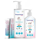 Newborn Baby Gentle Care Set - Natural Shampoo, Lotion & Diaper Cream - TryAladdin