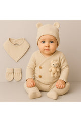 Newborn Baby Hospital Essential 5 - Piece Set with Teddy Bear Gift - TryAladdin