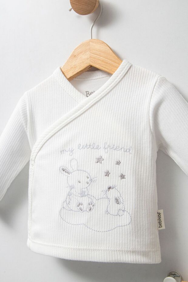 Newborn Essentials 10 - Piece Rabbit Bodysuit Gift Set - TryAladdin