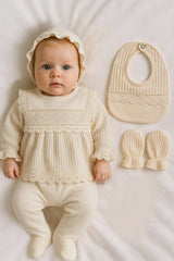 Newborn Girl 100% Cotton 5 - Piece Essential Outfit Set - 1.2kg - TryAladdin