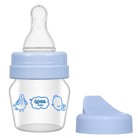 Newborn Glass Training Cup Set - Dual - Function with Adaptable Nipple - TryAladdin
