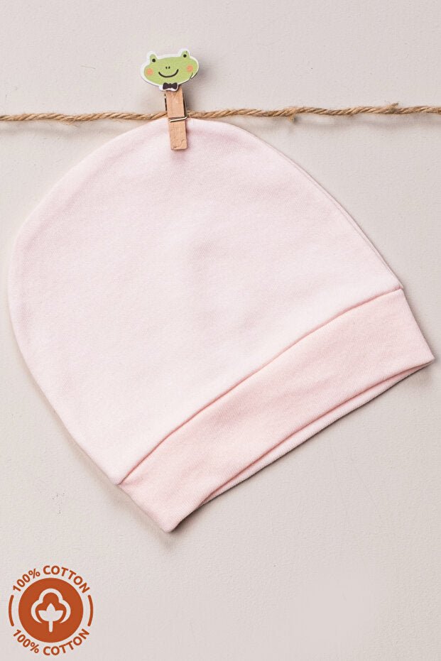 Newborn Organic cotton Baby Beanie Set - 6 - Pack - TryAladdin
