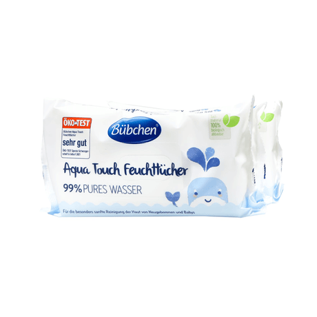 Newborn Safe Aqua Touch - Gentle Cleansing Wet Wipes - TryAladdin