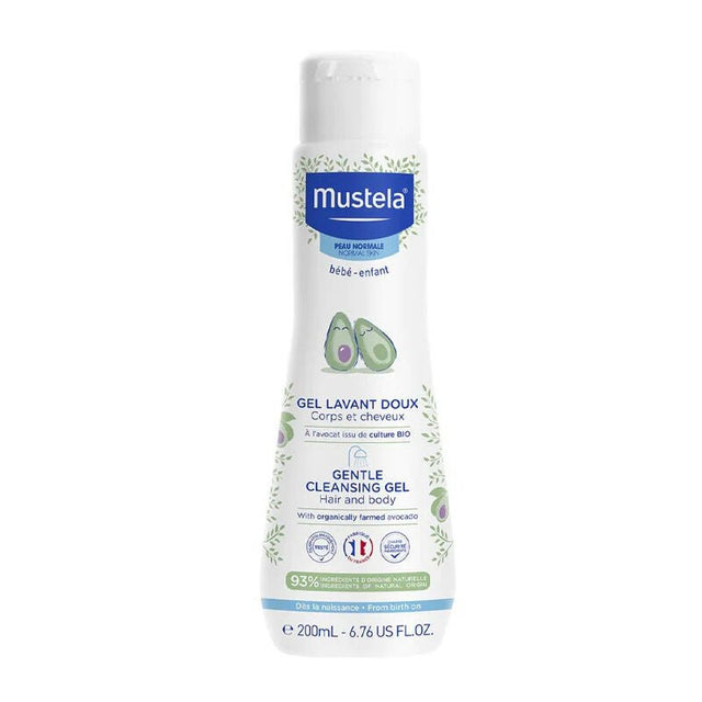 Newborn Safe Gentle Cleansing - Tear - Free Hair & Body Wash Gel with Avocado - TryAladdin