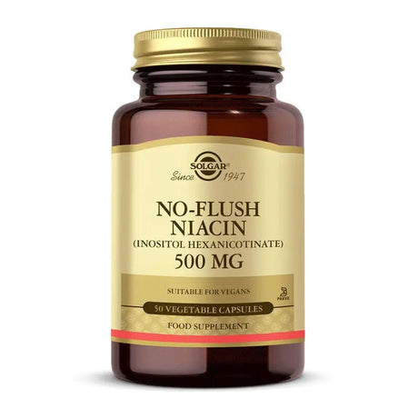 No Flush Niacin & Inositol - Gentle Vitamin B3 Support Capsules - TryAladdin