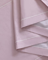 Noa White & Powder Pink Hallway Runner Rug - TryAladdin