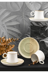 Noble Life Future Series Premium Porcelain Coffee Cup Set - 12 - Piece - TryAladdin