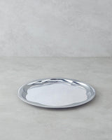 Elegant-Metal-Serving-Tray-Round-Silver-35cm