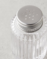 Professional Grade Clear Glass Salt Pepper Shaker Set 6x9cm