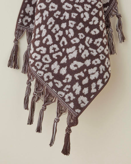 Premium-Cotton-Tasseled-Leopard-Print-Face-Towel-50x80cm