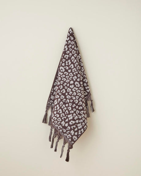 Premium-Cotton-Tasseled-Leopard-Print-Face-Towel-50x80cm