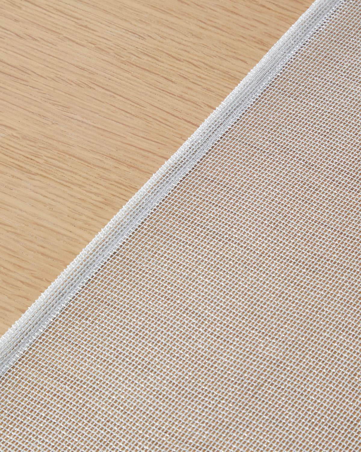 Professional-Grade Silver Polyester Floor Runner - Durable & Easy Care