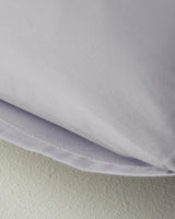 Professional Grade Cotton Textured Pillowcase Pair   Lilac 50x70cm