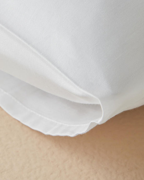 Premium-Cotton-Textured-Pillowcase-Set-2-Pack-White
