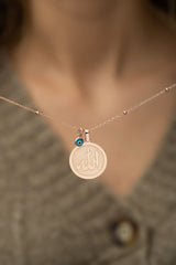 NRZ | 925K Sterling Silver Plate Islamic Motiviated Allah Word Women Necklace