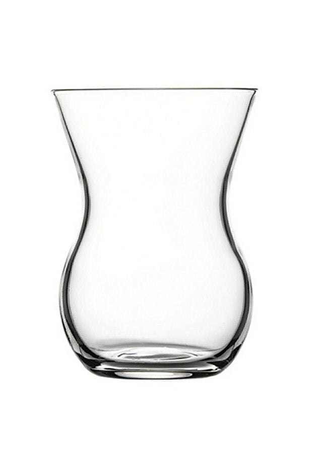 Nudeglass Beykoz Crystallin Professional Turkish Tea Glasses - 6 Piece Set (145cc Each) - TryAladdin
