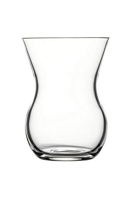 Nudeglass Beykoz Crystallin Professional Turkish Tea Glasses - 6 Piece Set (145cc Each) - TryAladdin