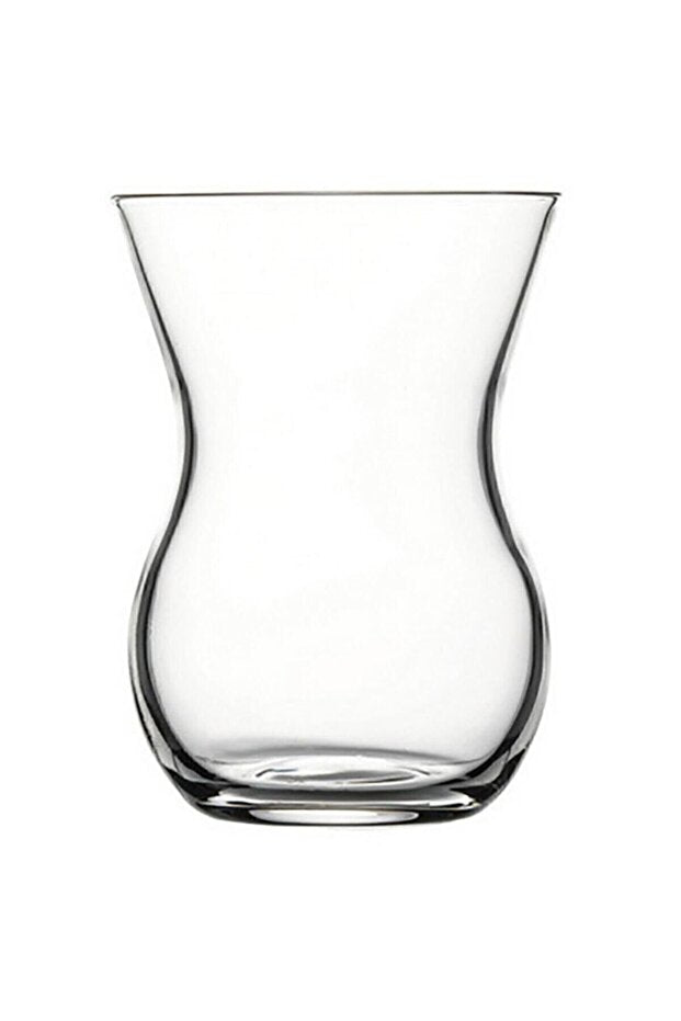 Nudeglass Beykoz Crystallin Professional Turkish Tea Glasses - 6 Piece Set (145cc Each) - TryAladdin