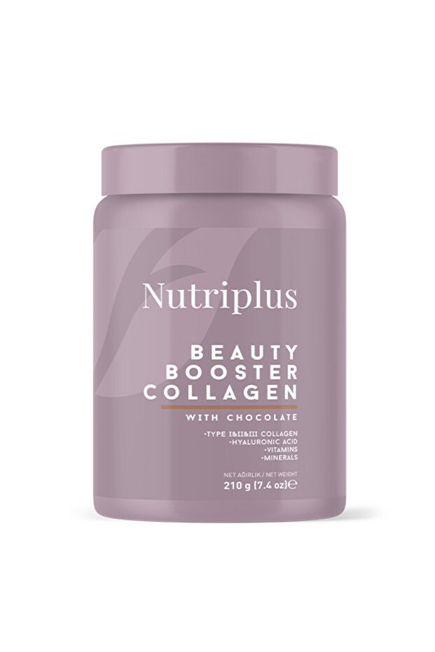 Nutriplus Beauty Booster Collagen Powder - Chocolate, 210g - TryAladdin