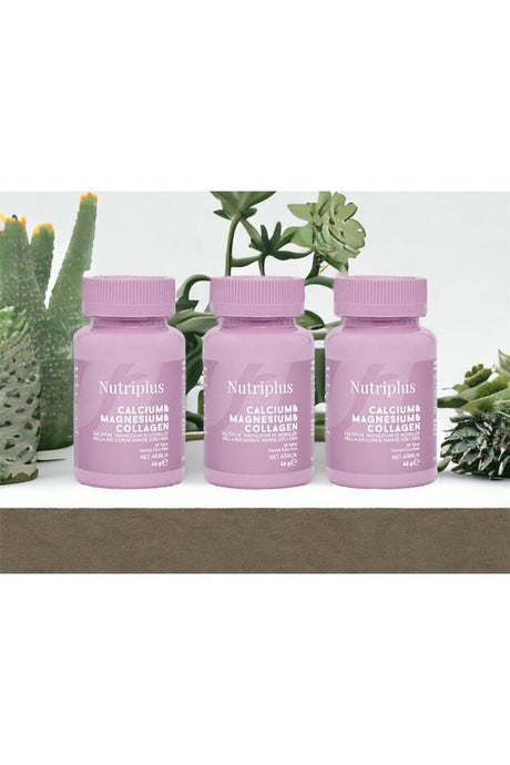 Nutriplus Calcium, Magnesium & Collagen Supplement - 30 Tablets - TryAladdin