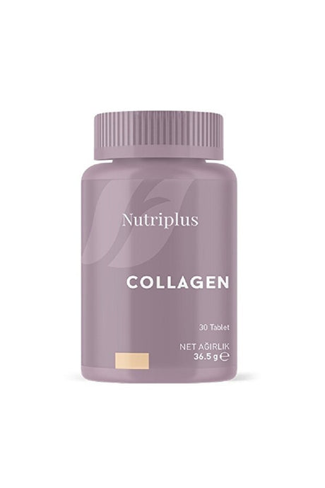 Nutriplus Collagen & Vitamin C Tablets - 30 Count for Skin Health - TryAladdin
