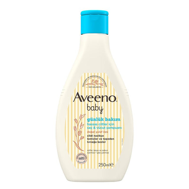 Oat Extract Baby Hair & Body Wash - Gentle Cleansing, Nourishes Sensitive Skin - TryAladdin