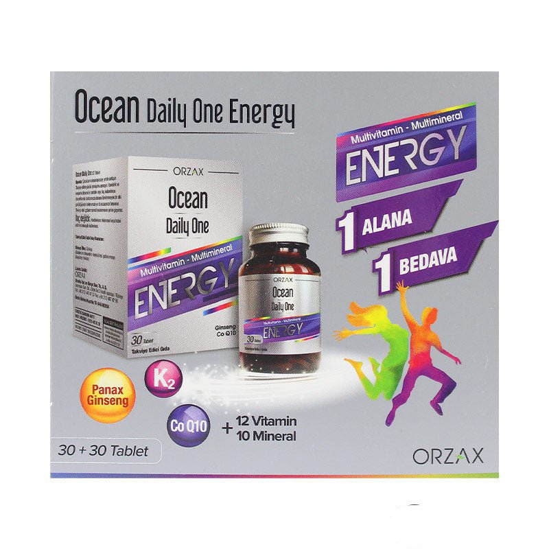 Ocean Daily One Energy 2 x 30 Tablets