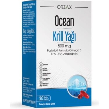 Ocean Krill Oil - Omega - 3 EPA DHA & Astaxanthin Capsules - TryAladdin