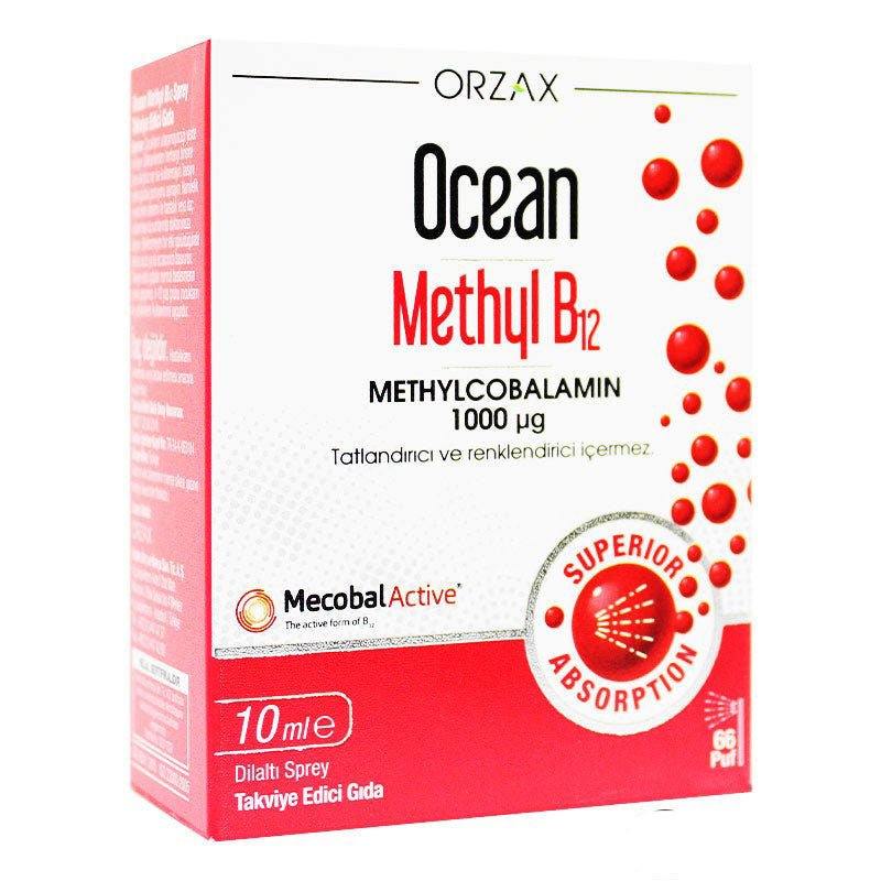 Ocean Methyl B12 1000 Mcg 10 ml Spray