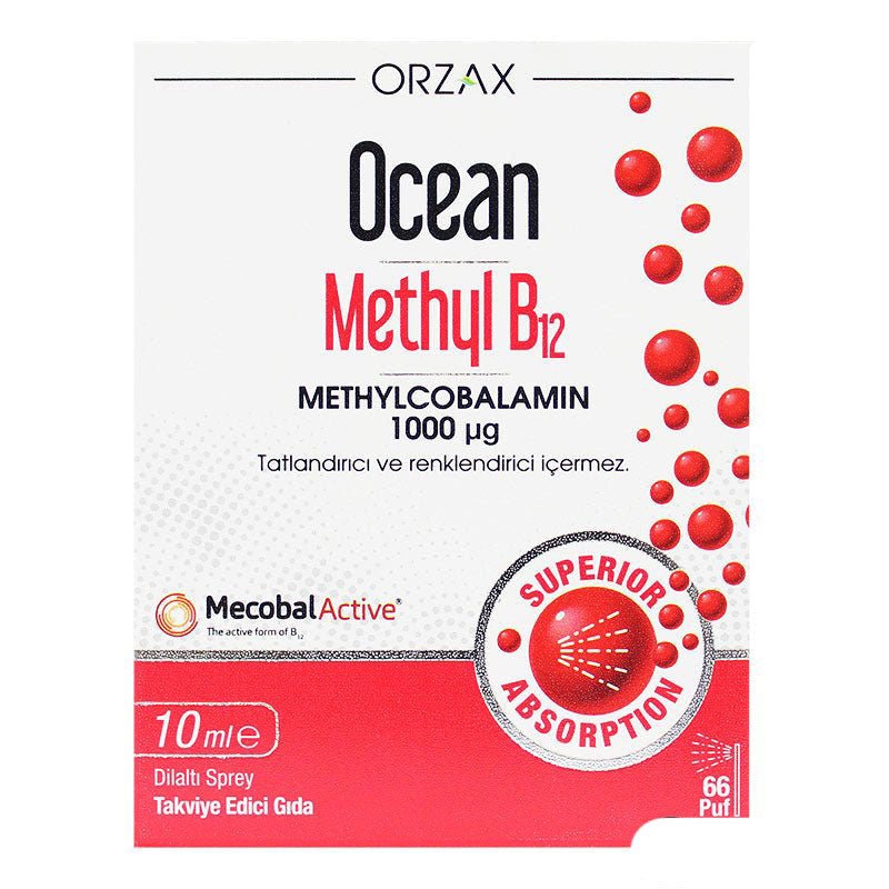 Ocean Methyl B12 1000 Mcg 10 ml Spray