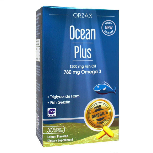 Ocean Plus Omega 3 1200 mg 30 Tablets