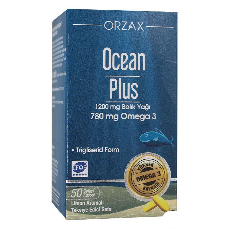 Ocean Plus Omega 3 1200 mg 50 Tablets