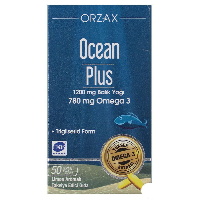 Ocean Plus Omega 3 1200 mg 50 Tablets