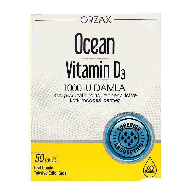 Ocean Vitamin D3 1000 IU Drops 50 ml