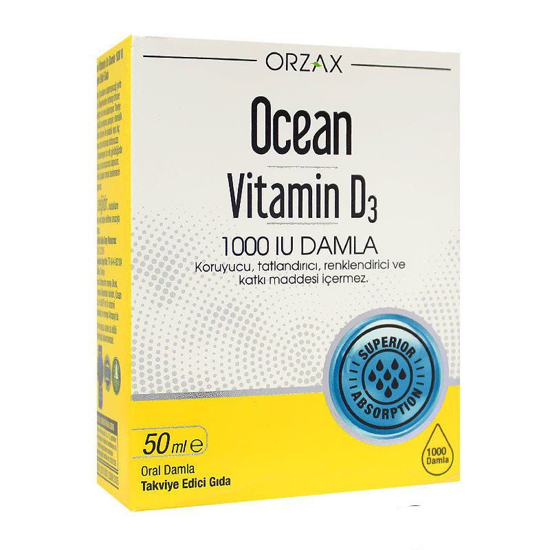 Ocean Vitamin D3 1000 IU Drops 50 ml