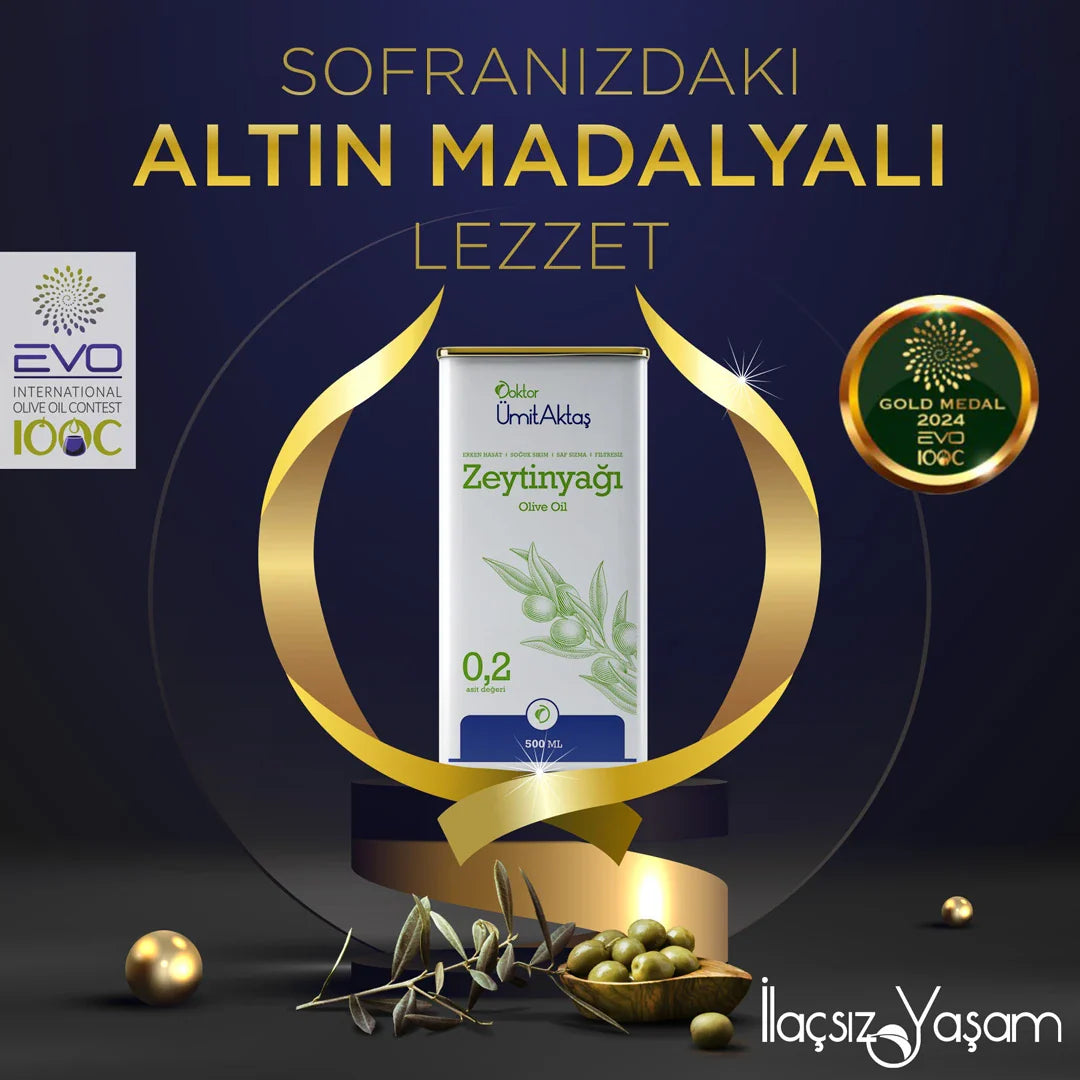 زيت الزيتون البكر الممتاز الحصاد المبكر - مضاد للأكسدة ودعم للصحة والعافية